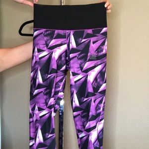 Adidas Workout Cropped Pant Amethyst